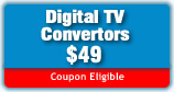 Digital TV Convertors - Coupon Eligible